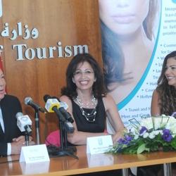 Press Conference with Nada Sardouk Director General Lebanese Ministry of Tourism